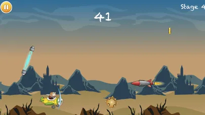 Hero Cat Flying - The Funny Jetpack Adventure Game应用截图