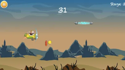 Hero Cat Flying - The Funny Jetpack Adventure Game应用截图