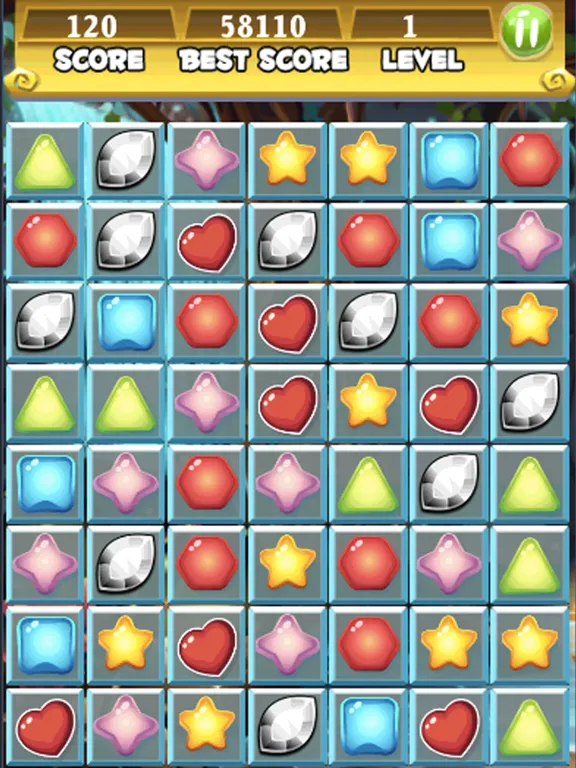 Clash of Diamonds Jewels: Match 3 Puzzle Game Adventure iPad  Screenshots