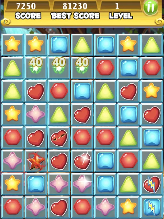 Clash of Diamonds Jewels: Match 3 Puzzle Game Adventure iPad  Screenshots