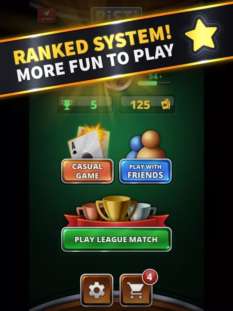 Zrzuty ekranu Pisti Online League iPad 