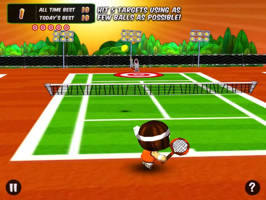 Zrzuty ekranu Chop Chop Tennis iPad 