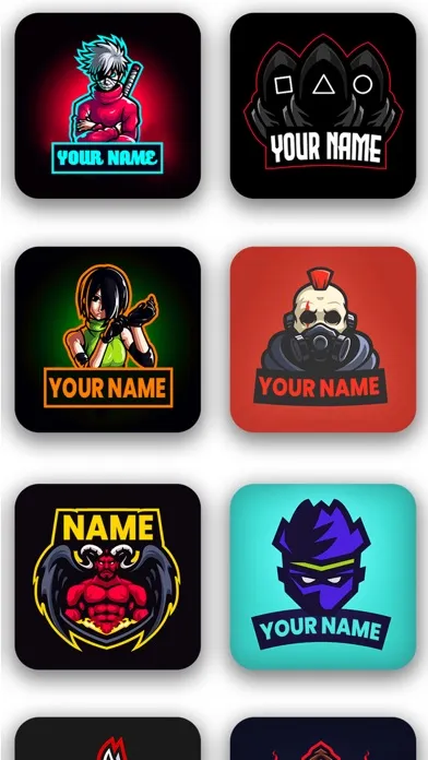 Captures d'écran de Gamer Logo Maker - Gaming Logo