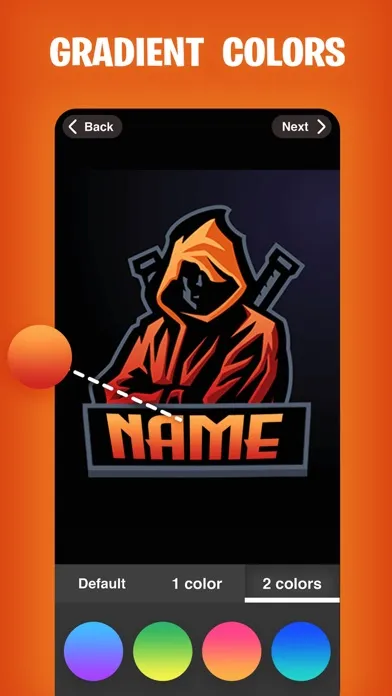 Captures d'écran de Gamer Logo Maker - Gaming Logo