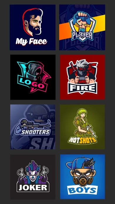 Captures d'écran de Gamer Logo Maker - Gaming Logo