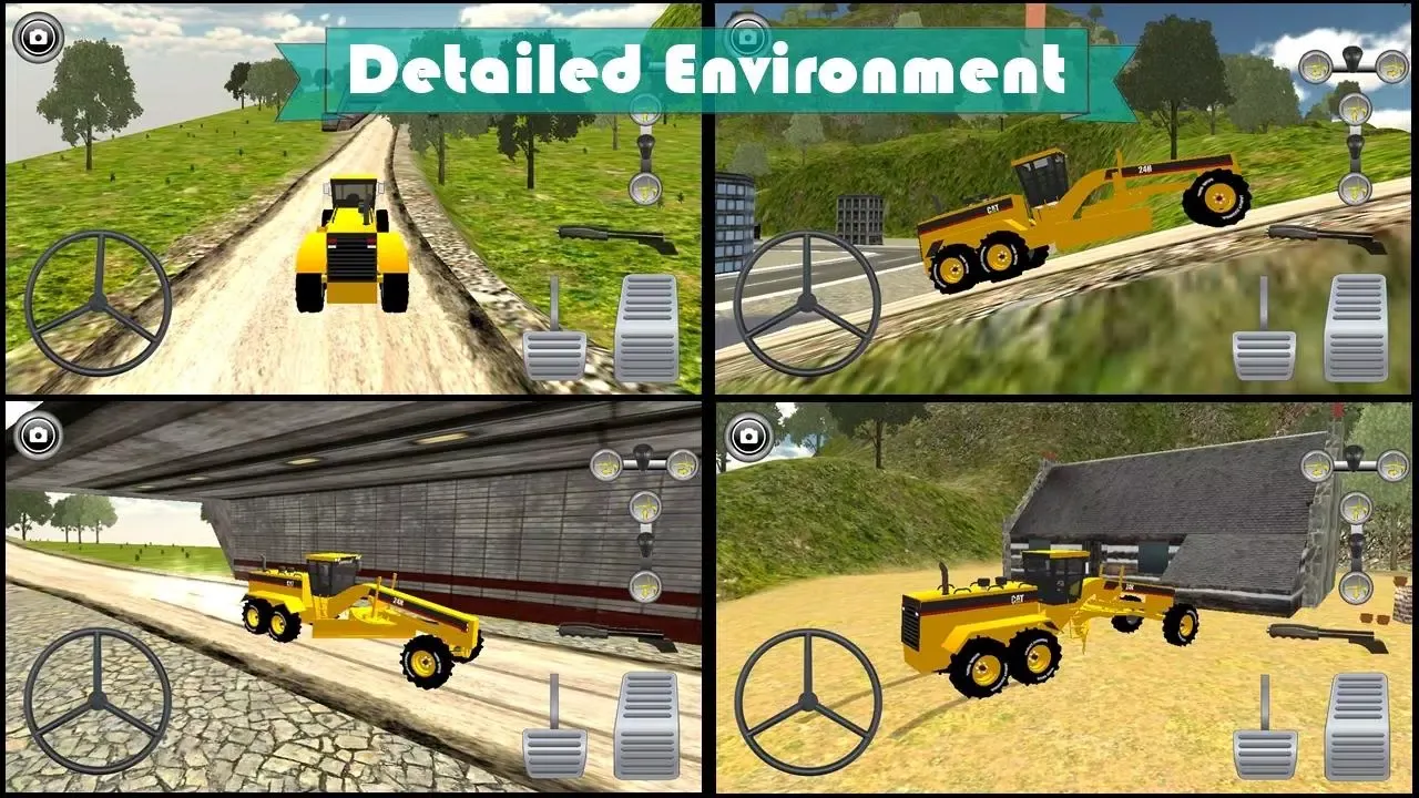 Capturas de tela do Grader Jobs Sim 2020