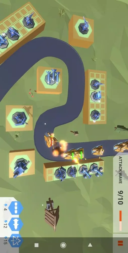 Ảnh chụp màn hình của Defense Headquarters : War 205