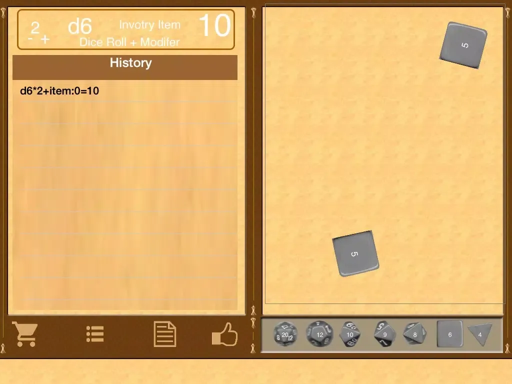 Tangkapan layar Game Keeper. iPad 