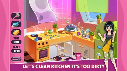 Tangkapan layar Doll House Cleaning Craft