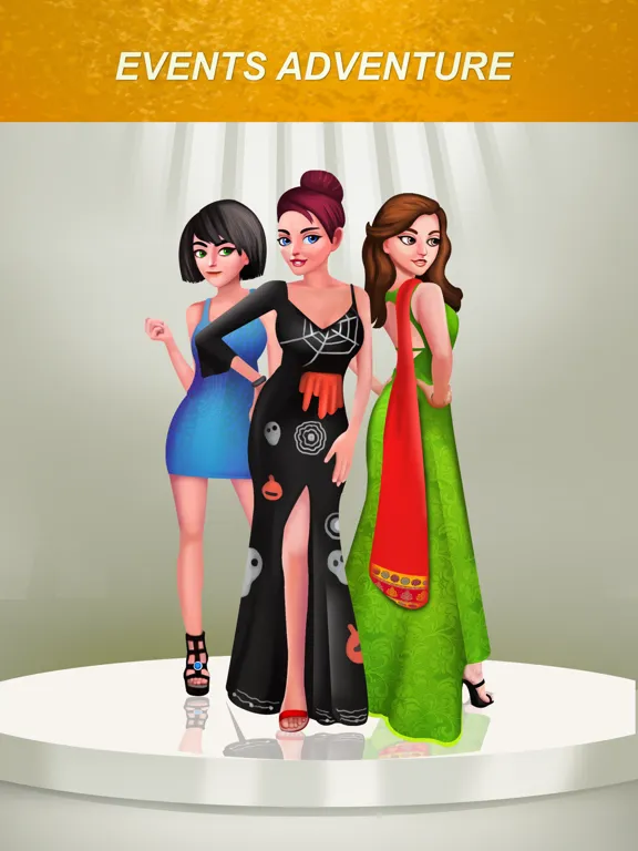 Captures d'écran de Girls Dress up: Makeup Games iPad 