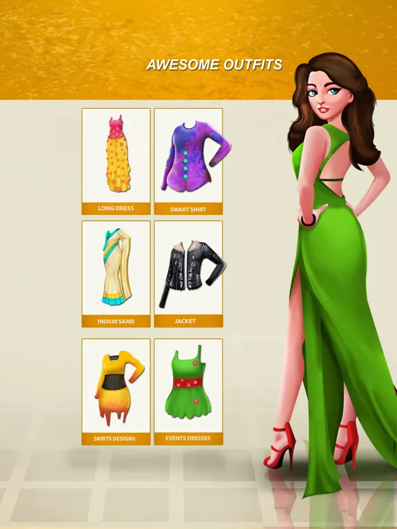 Captures d'écran de Girls Dress up: Makeup Games iPad 
