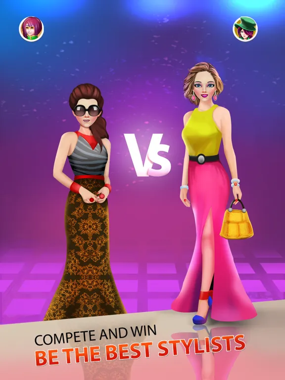 Captures d'écran de Girls Dress up: Makeup Games iPad 