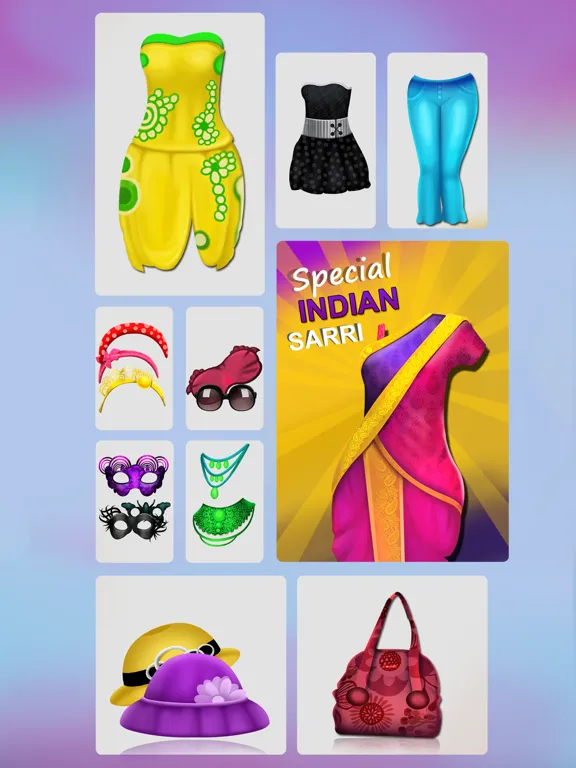 Captures d'écran de Girls Dress up: Makeup Games iPad 
