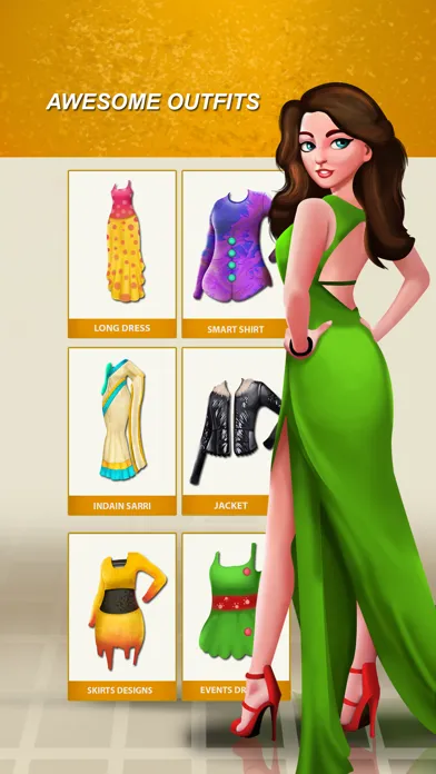 Captures d'écran de Girls Dress up: Makeup Games