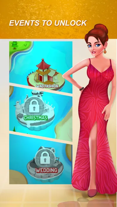 Captures d'écran de Girls Dress up: Makeup Games