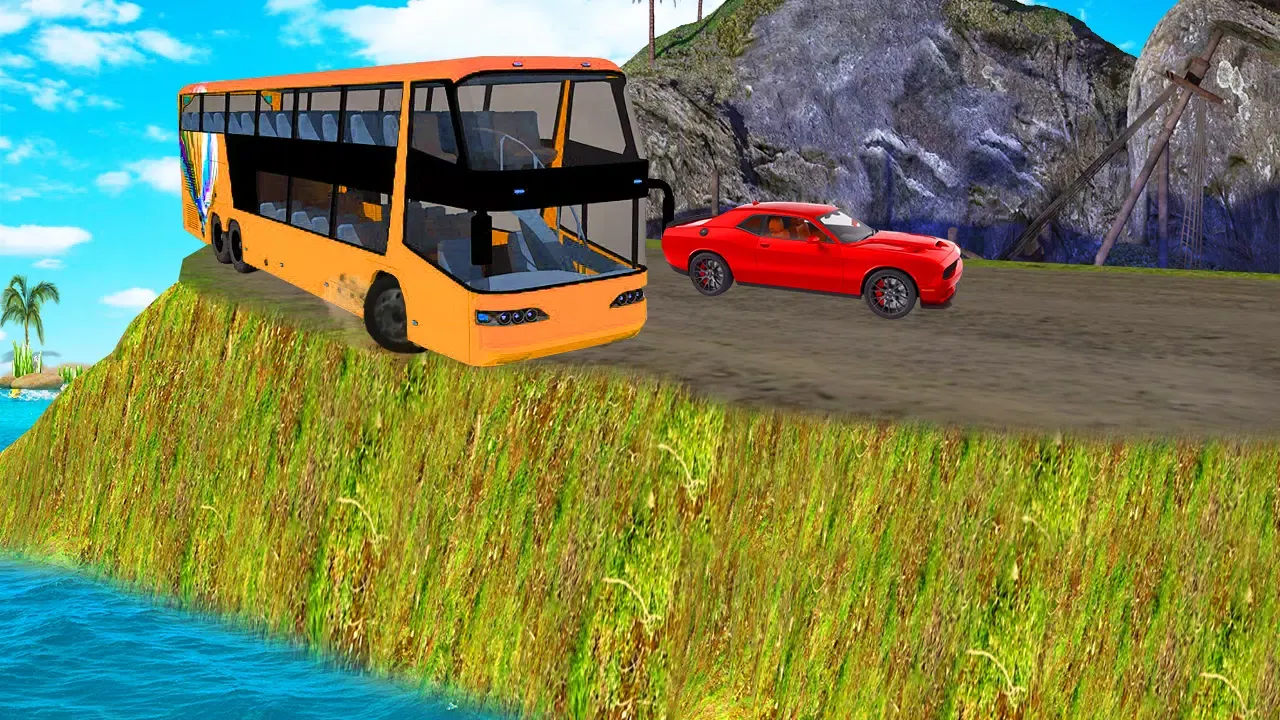 Zrzuty ekranu Offroad Bus Driving Bus Games