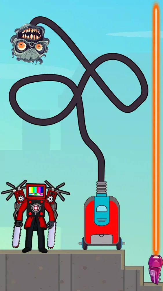 Captures d'écran de Head Monster Toilet Quest