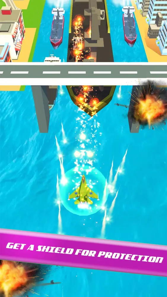 Airplane Fighter Jet Game Screenshots