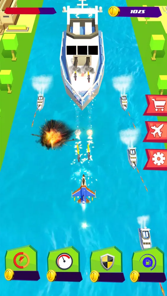 Airplane Fighter Jet Game Screenshots