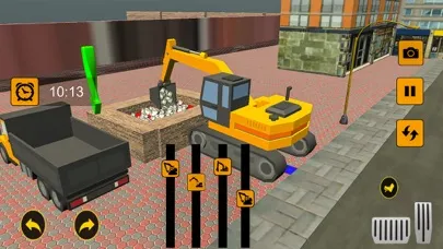 Captures d'écran de Futuristic Excavator Simulator
