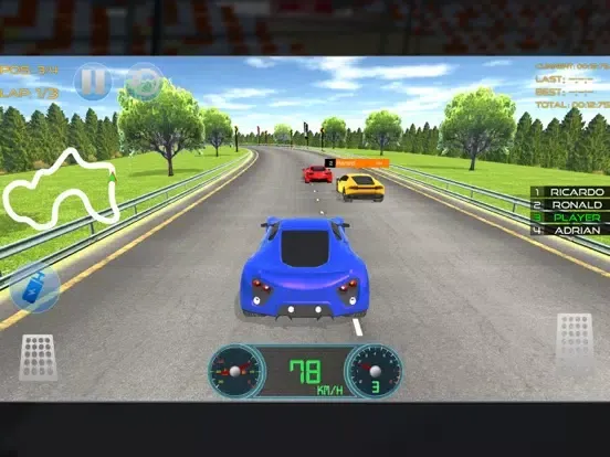 Zrzuty ekranu Race Track Car Racing Fever iPad 