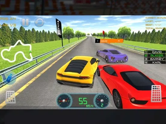 Zrzuty ekranu Race Track Car Racing Fever iPad 