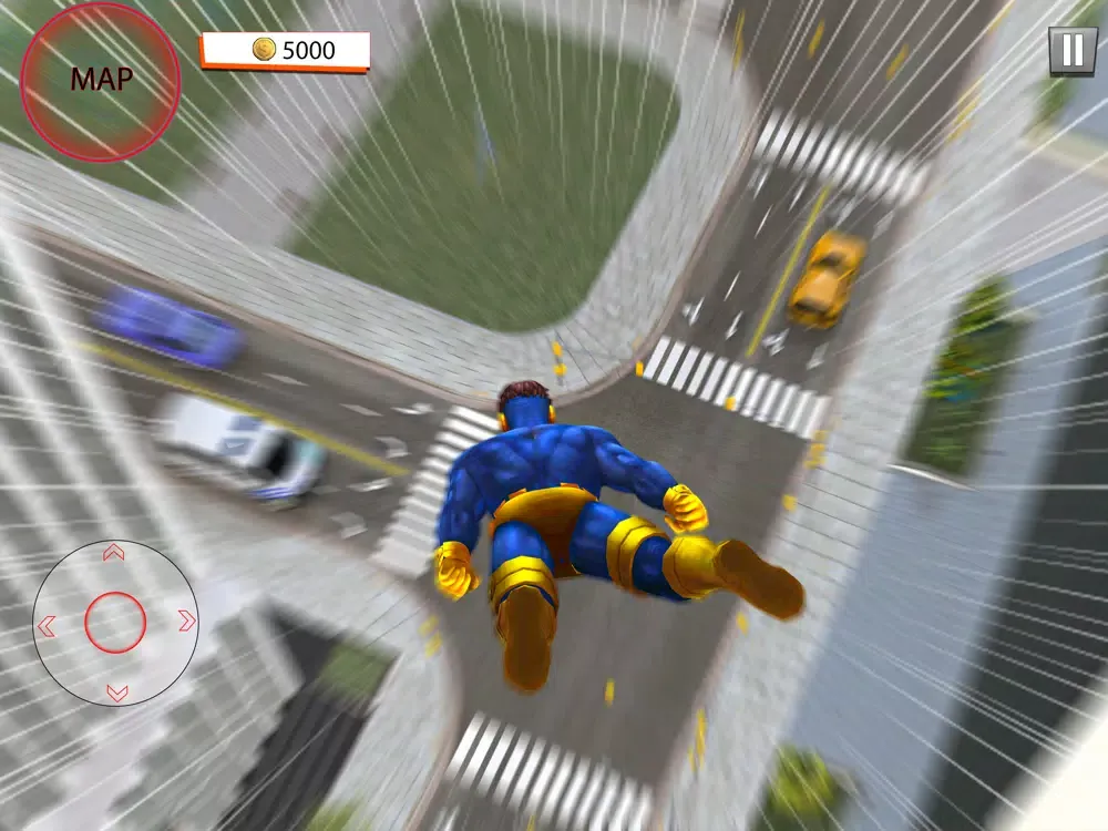 Zrzuty ekranu Spider Stickman Rope Hero 3D iPad 