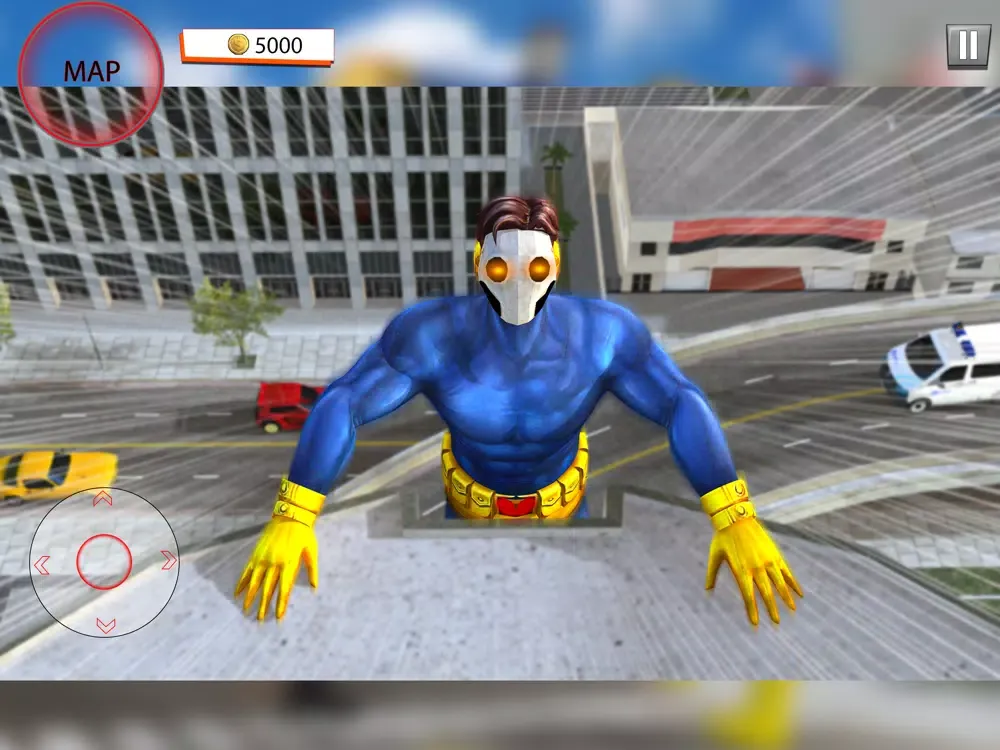 Zrzuty ekranu Spider Stickman Rope Hero 3D iPad 