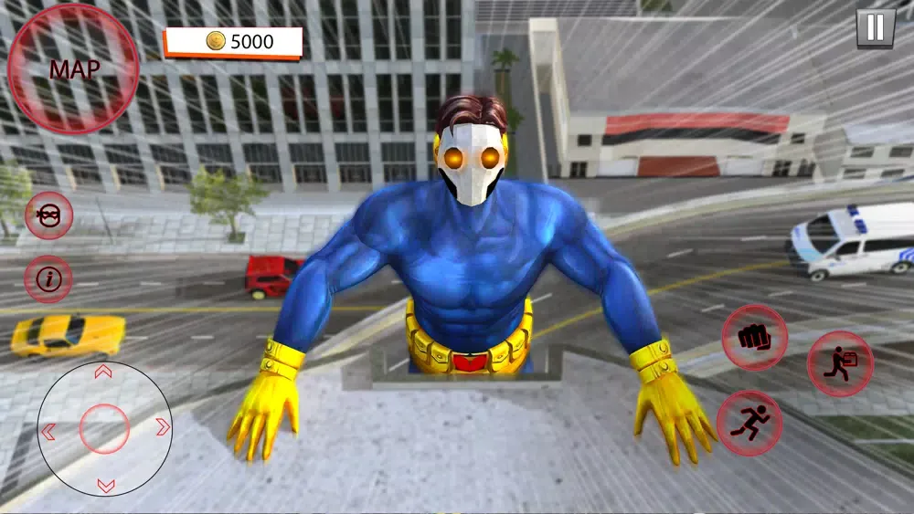 Zrzuty ekranu Spider Stickman Rope Hero 3D