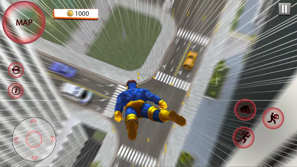 Zrzuty ekranu Spider Stickman Rope Hero 3D