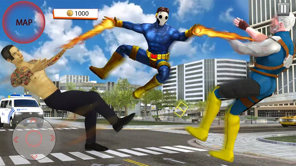 Zrzuty ekranu Spider Stickman Rope Hero 3D