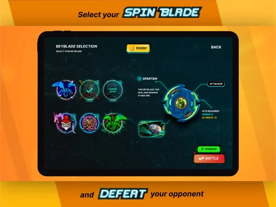Captures d'écran de Bladers: Online Multiplayer iPad 