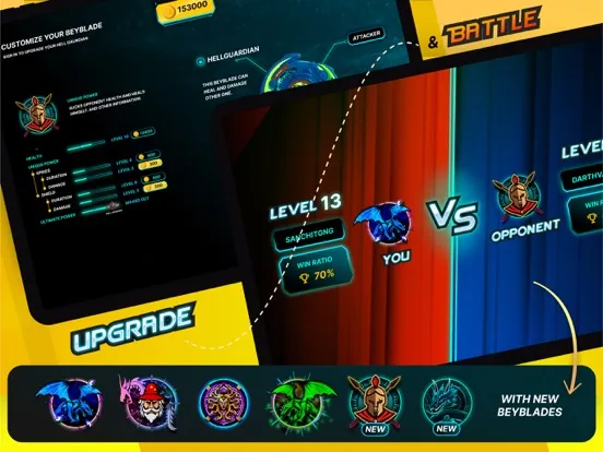 Captures d'écran de Bladers: Online Multiplayer iPad 