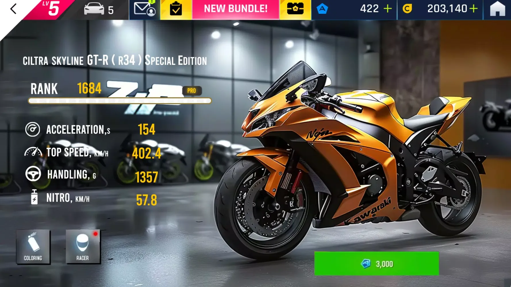 Скриншоты Bike Racing Motorcycle Game 3d