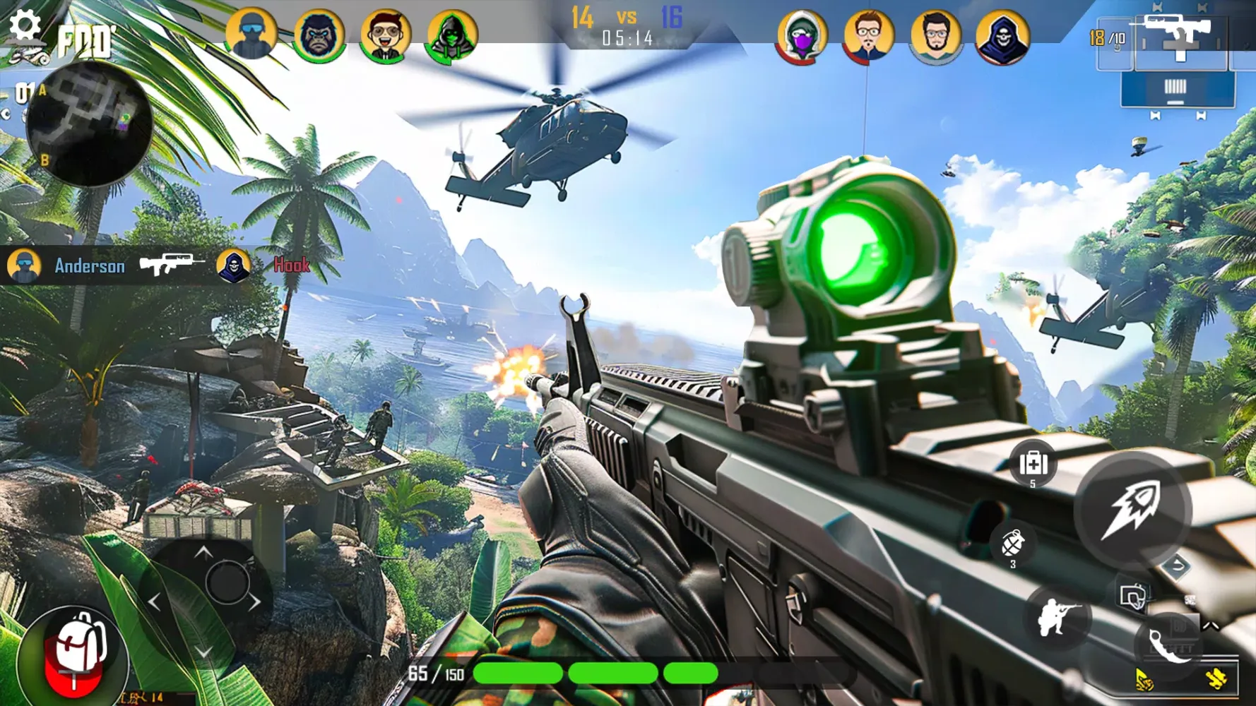 Ảnh chụp màn hình của Gun Shooting Offline Fps Games
