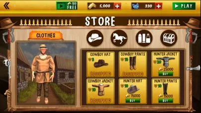 Capturas de tela do Western Cowboy Fighter 2018