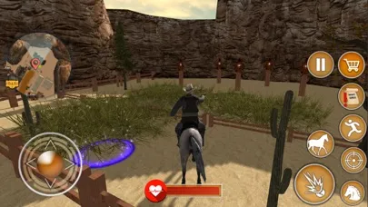 Capturas de tela do Western Cowboy Fighter 2018