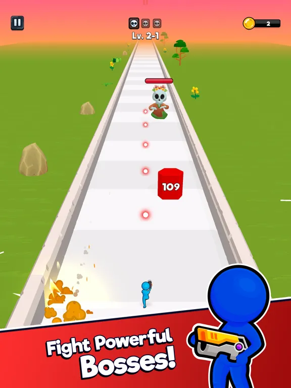 Runner Shooter: Ultimate Blast iPad 应用截图