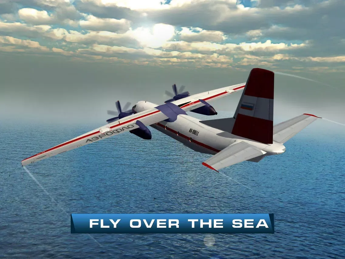 Airplane Pilot Flight Sim 2018 iPad  Screenshots