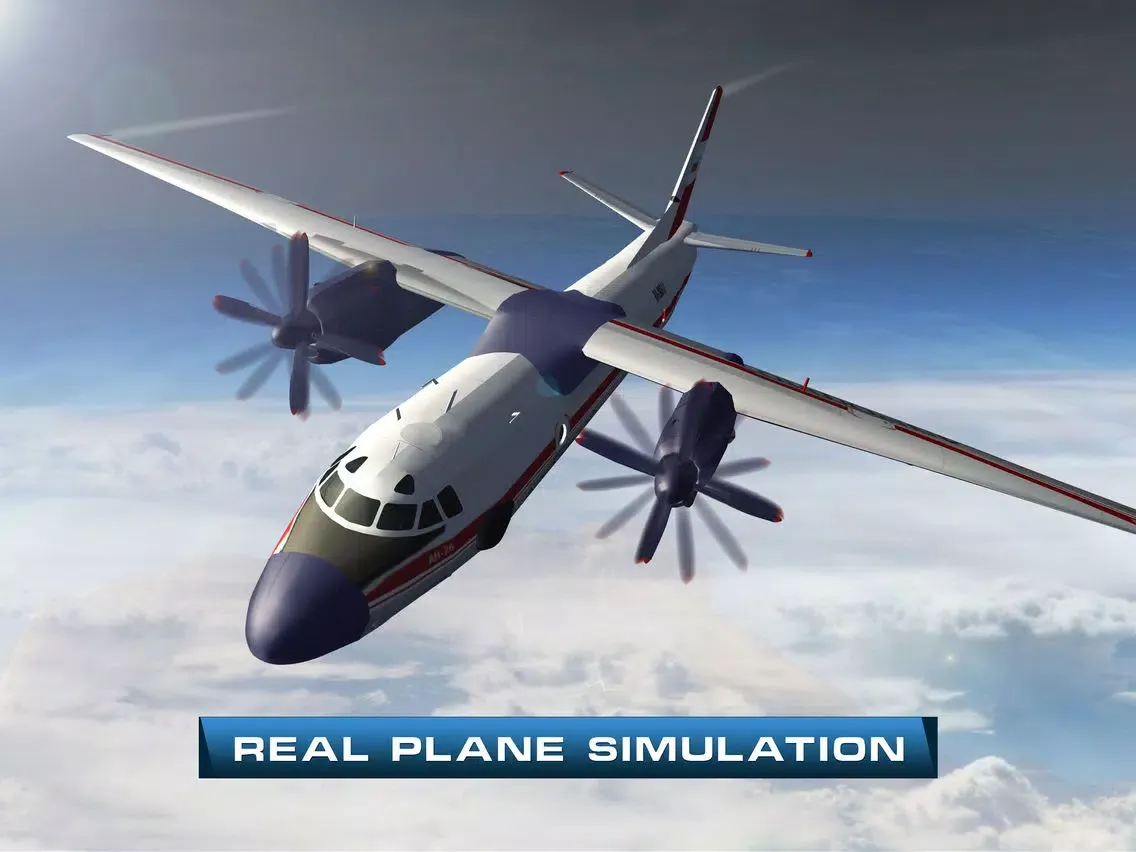 Airplane Pilot Flight Sim 2018 iPad  Screenshots