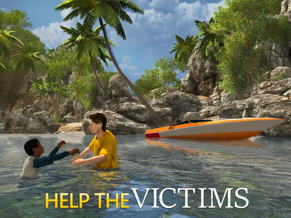 Ảnh chụp màn hình của Beach Lifeguard Rescue 3D iPad 