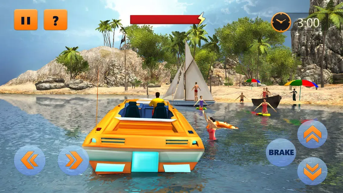 Ảnh chụp màn hình của Beach Lifeguard Rescue 3D