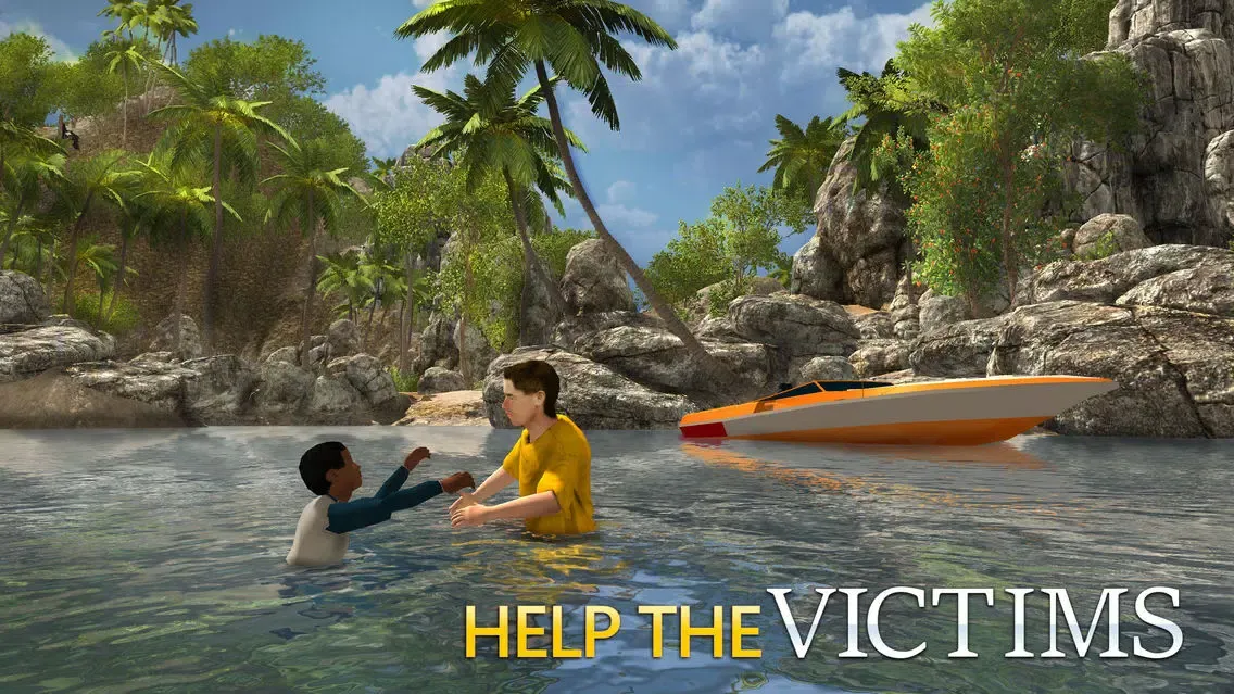 Ảnh chụp màn hình của Beach Lifeguard Rescue 3D