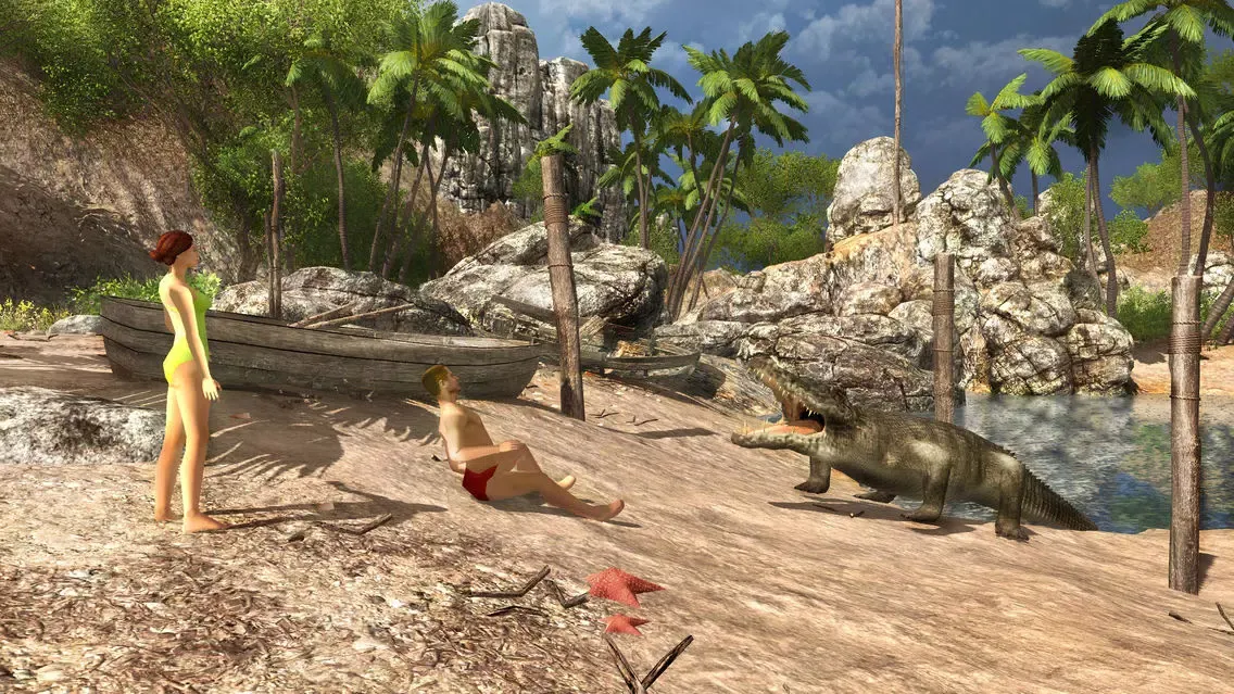 Ảnh chụp màn hình của Beach Lifeguard Rescue 3D