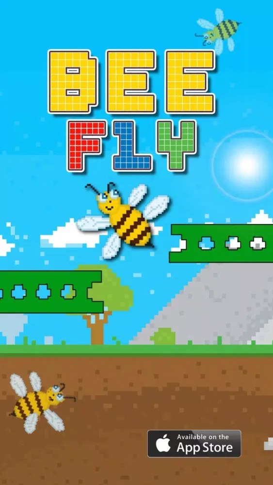 Ảnh chụp màn hình của Bee Fly – Buzzy flying honey bee game