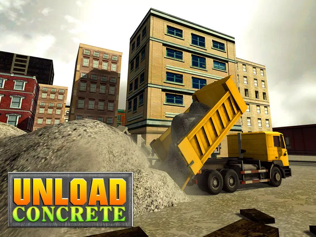 Screenshot di Concrete Excavator Tractor 3D iPad 