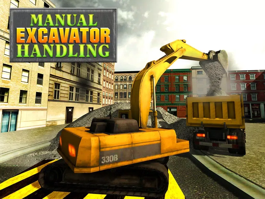 Screenshot di Concrete Excavator Tractor 3D iPad 