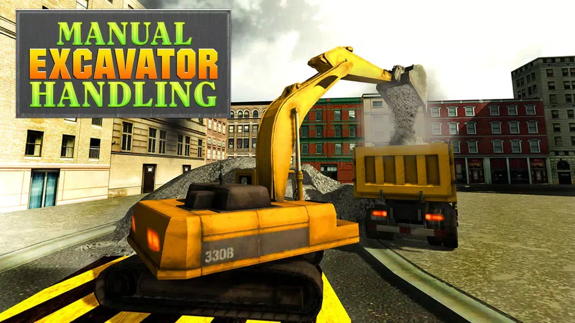 Screenshot di Concrete Excavator Tractor 3D