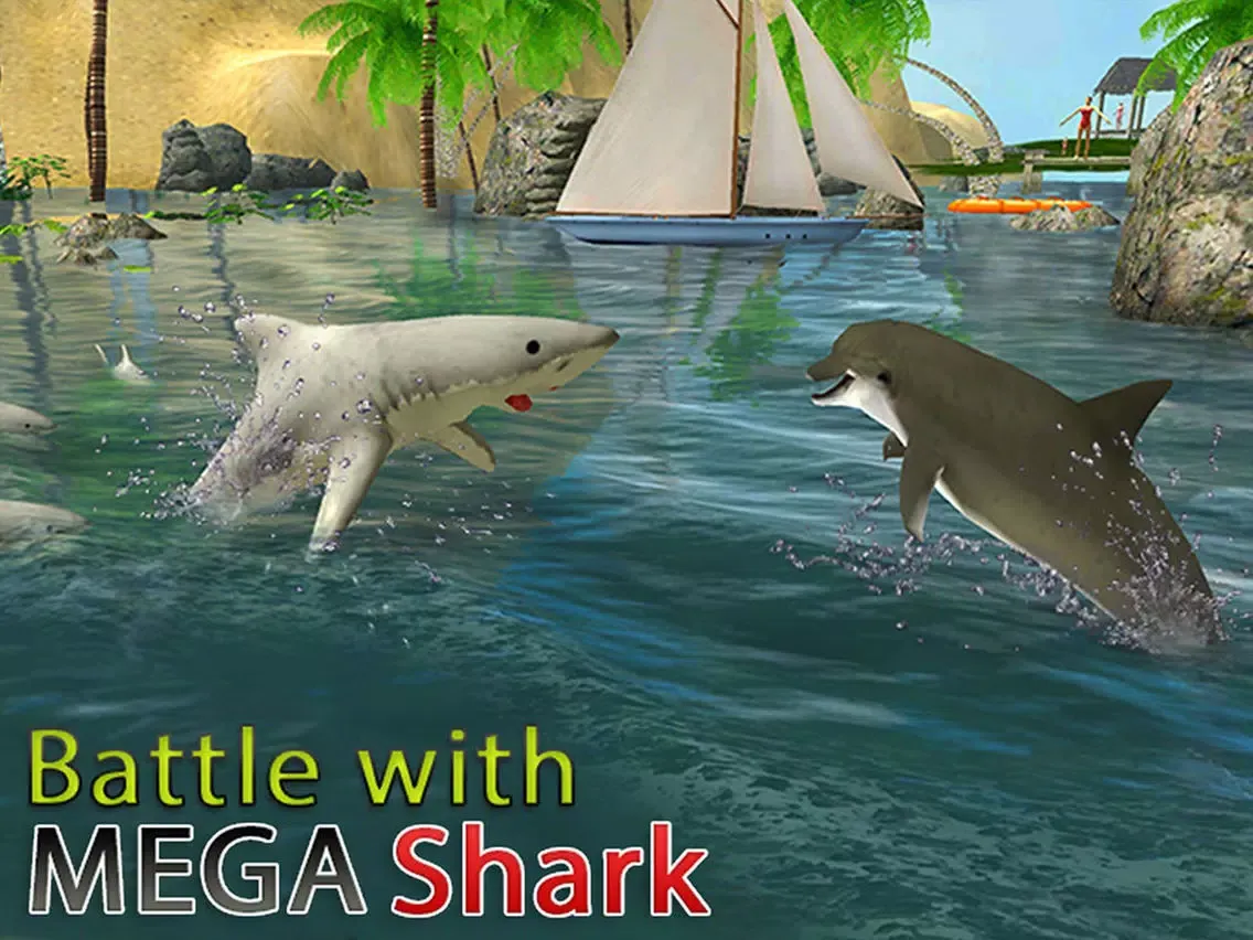 Dolphin Simulator 3D – Underwater Fish Simulation Game iPad  Screenshots