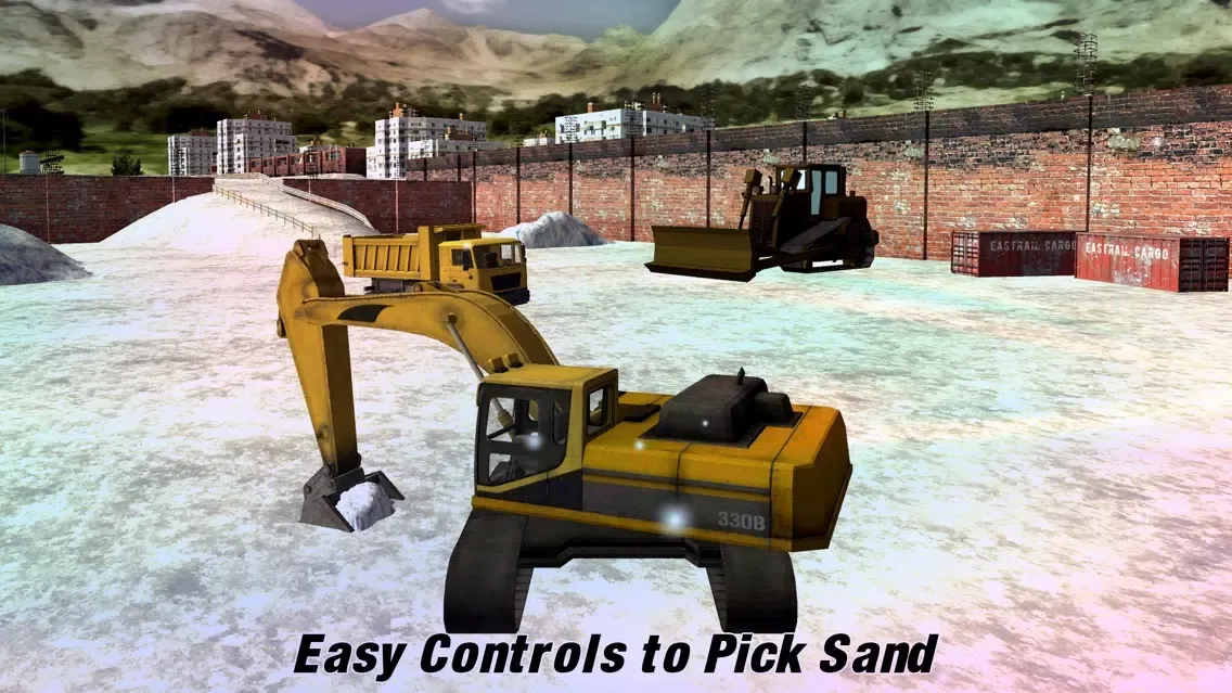 Extreme Snow Excavator Tractor Simulator 3D Game – Heavy Dump Truck and Loader Machine Screenshots